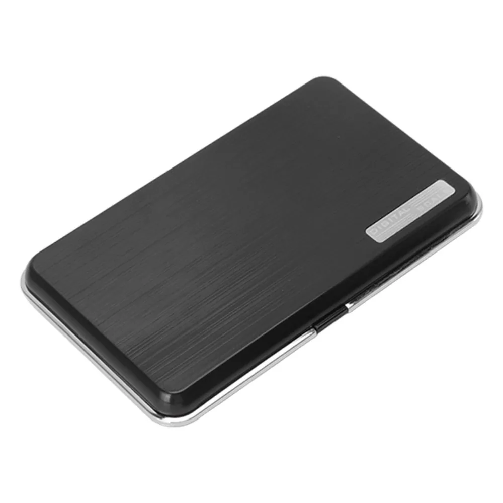 Stainless steel, ABS Digital Kitchen Scale Clear LCD Display Black Electronic Kitchen Scale Battery Powered Highly Accurate