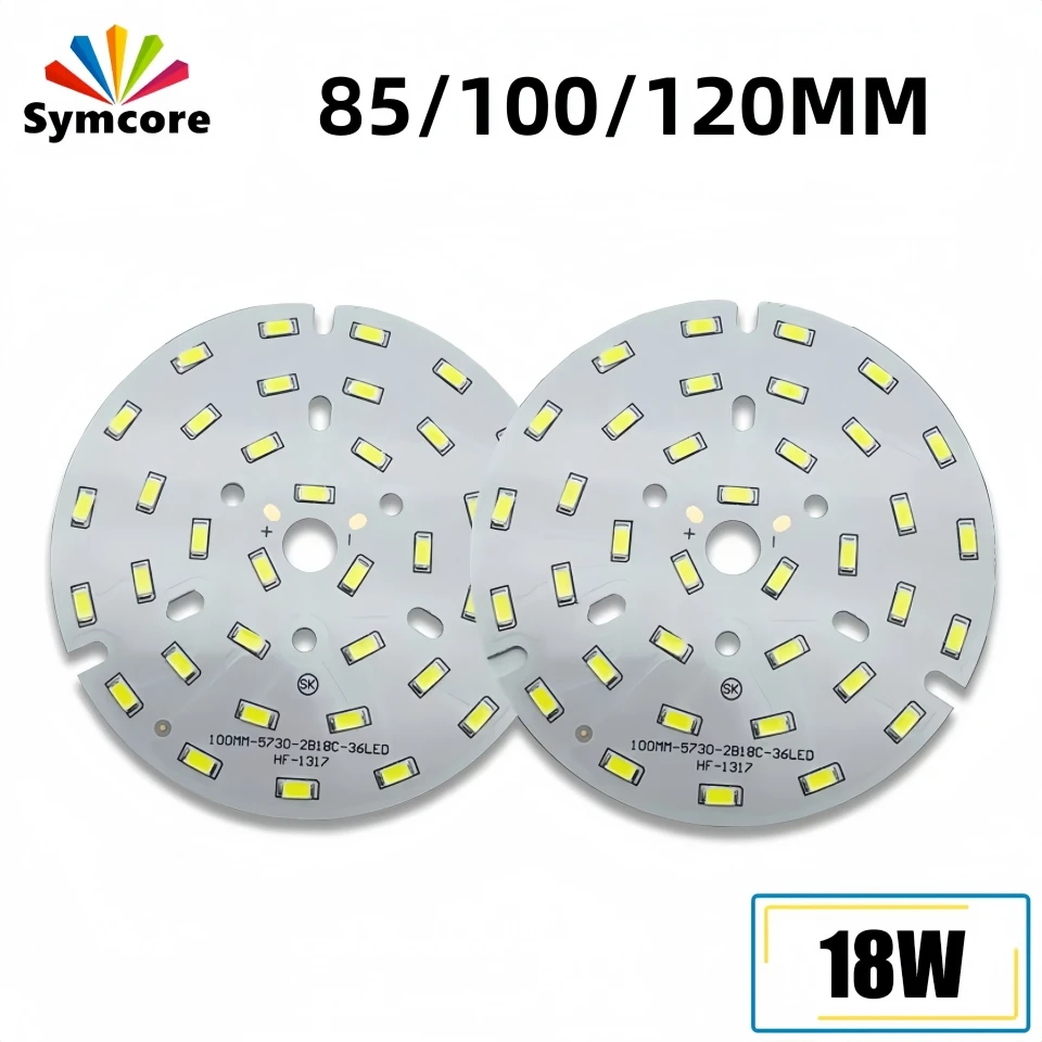 

18W SMD5730 Brightness Light Board LED Lamp Panel For Ceiling PCB With LED Bulb Replacement Lamp Board
