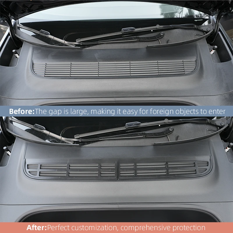 For Tesla Model Y Juniper Accessories Lower Bumper Anti Insect Net Air Conditioning Inlet Net for Tesla Model Y Juniper 2026 image 4