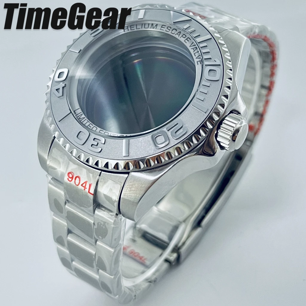 44MM Silver Ceramic Bezel Case - Jewelry Watches Silver recension och pris