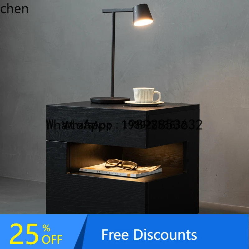 

x1 minimalist bedside table integrated suspended bedside table modern minimalist bedroom locker
