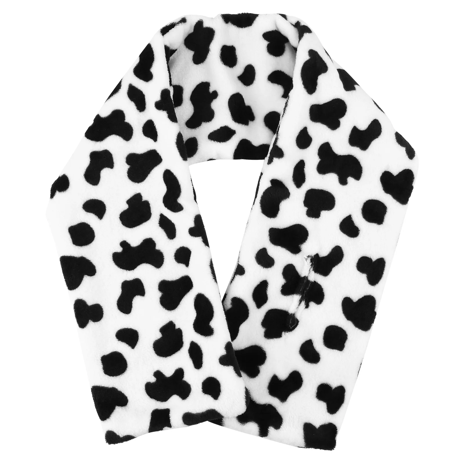 Shawl Cow Scarf Fluffy Warm Thickening Cotton Outdoor Women's Collar Neckerchief Miss