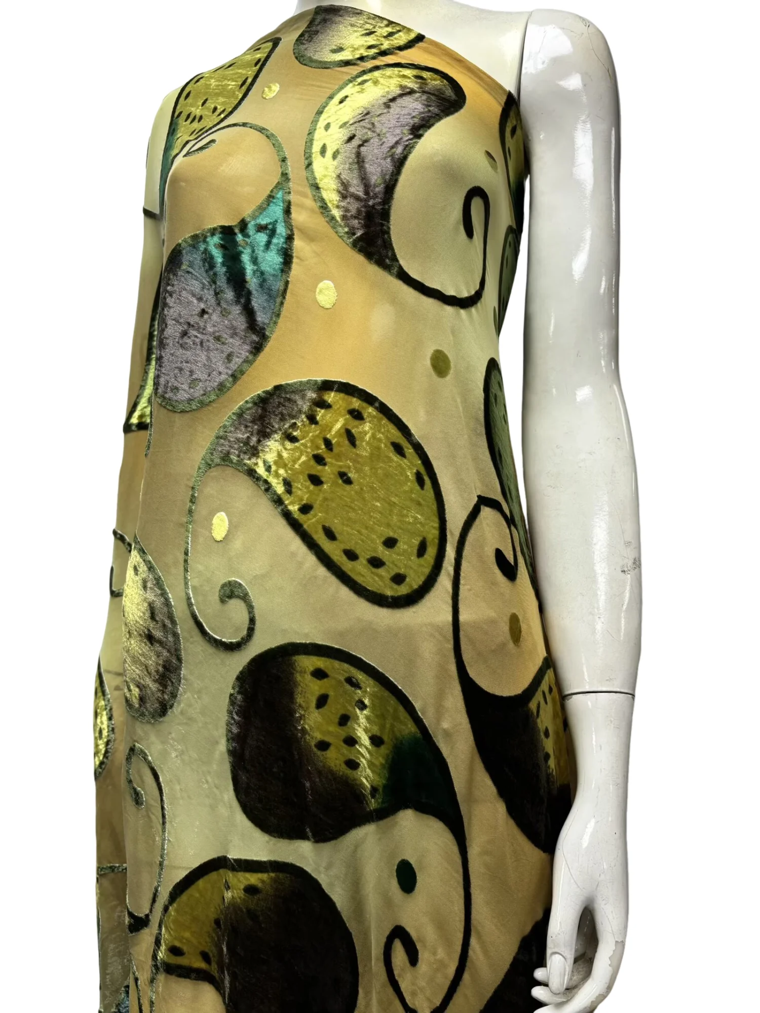 

5 Yards Brocade Velvet Lace Fabric 5 Yards High Quality Lace Fabric Fashion Gilding African Laces Fabrics For Women Wedding Sew