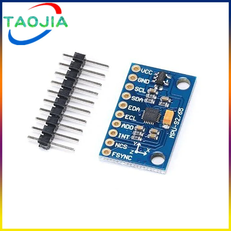 1Set SPI IIC/I2C GY-9250 MPU 9250 MPU-9250 9-Axis Attitude +Gyro+Accelerator+Magnetometer Sensor Board Module MPU9250 3-5V Power