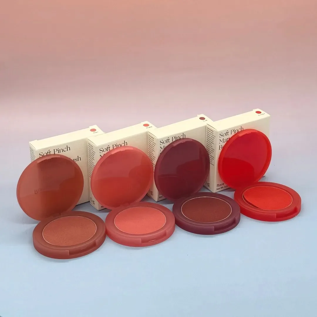Rare Beauty Lipstick Blush Cream Grace Hope Faith, Rubor Líquido Impermeable, Hidratante, Contorno Facial, Sombra de Ojos, Rubor Voluminizador, Maquillaje