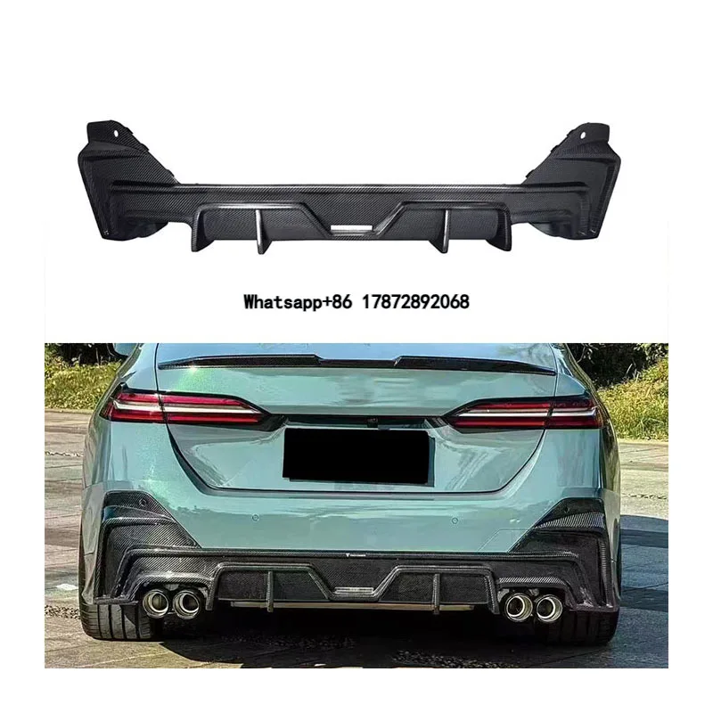 

T for 5 Series G60 High-quality Dry Carbon Fiber Rear Bumper Lip Diffuser
