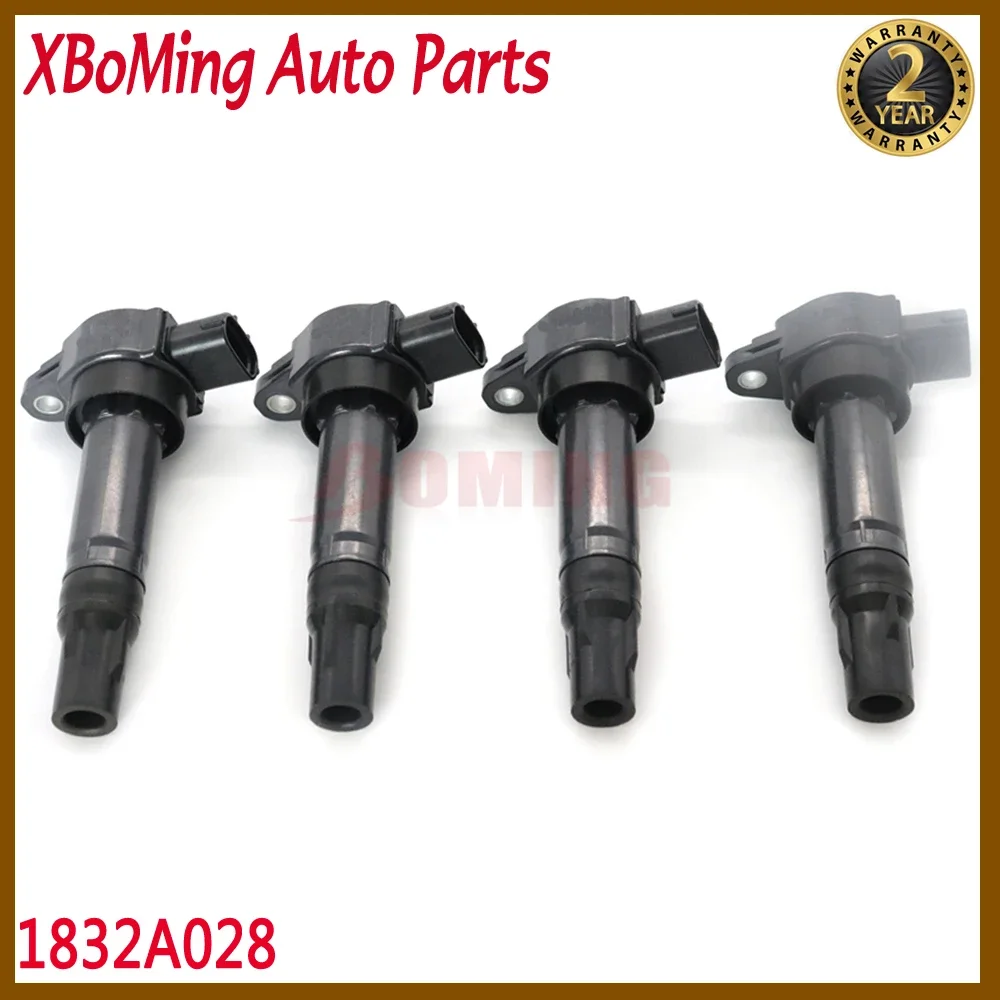 1832A028 FK0319 Car Ignition Coils Pack System For Mitsubishi Smart Fortwo Passion Coupe Cabrio Pure 1.0 2008-2015