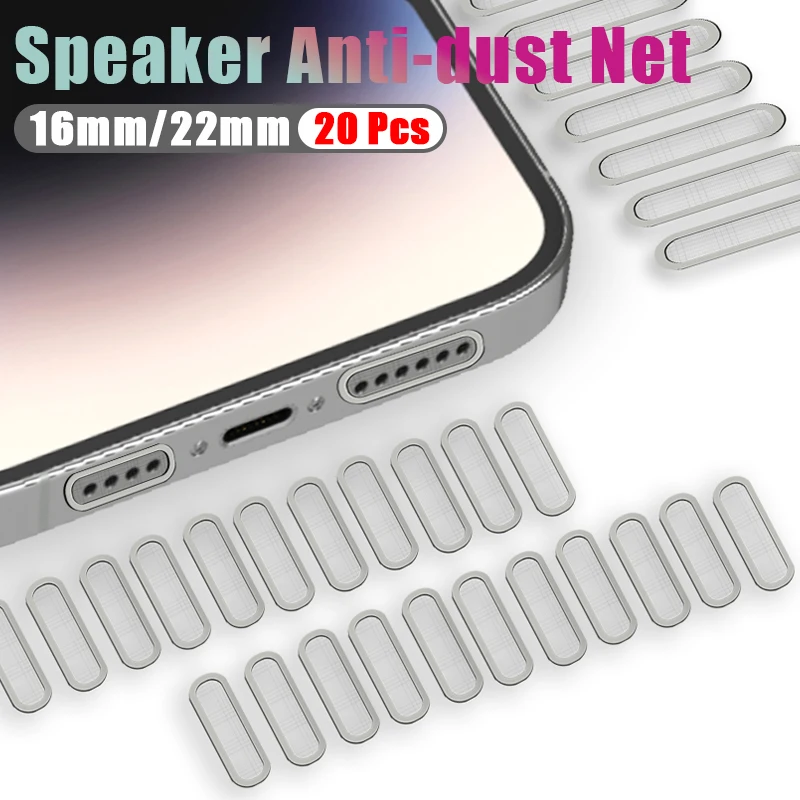 20/10pcs Universal Telefone Móvel Anti-poeira Net Stickup Speaker Fone De Ouvido Dustproof Malha para o iPhone Samsung Xiaomi Redmi Huawei Net