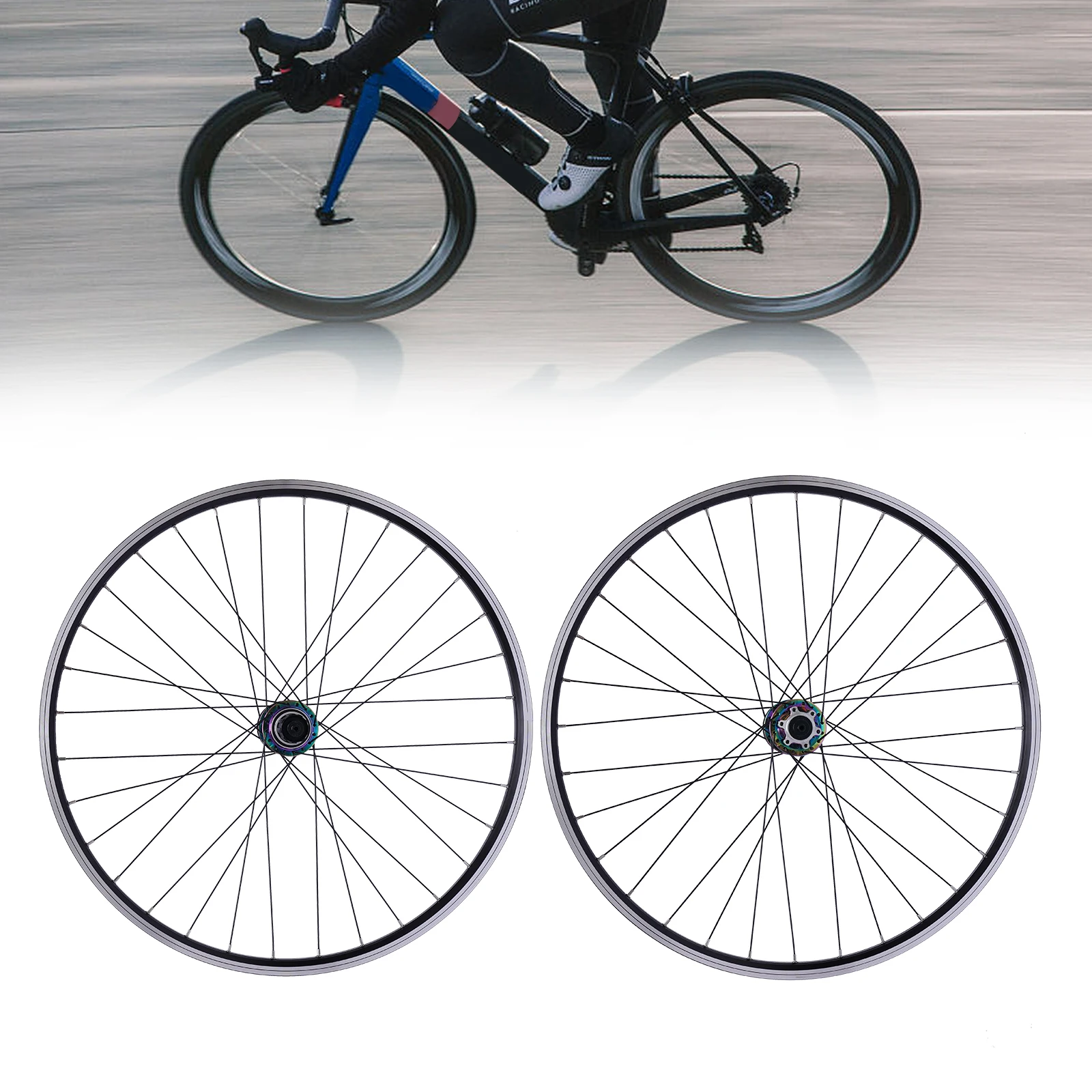 27.5 inch Mountain Bicycle Aluminum Front Rear Wheelsets Rim High-Quality Disc Brake Wheel for Cassettes 7/8/9/10/11/12