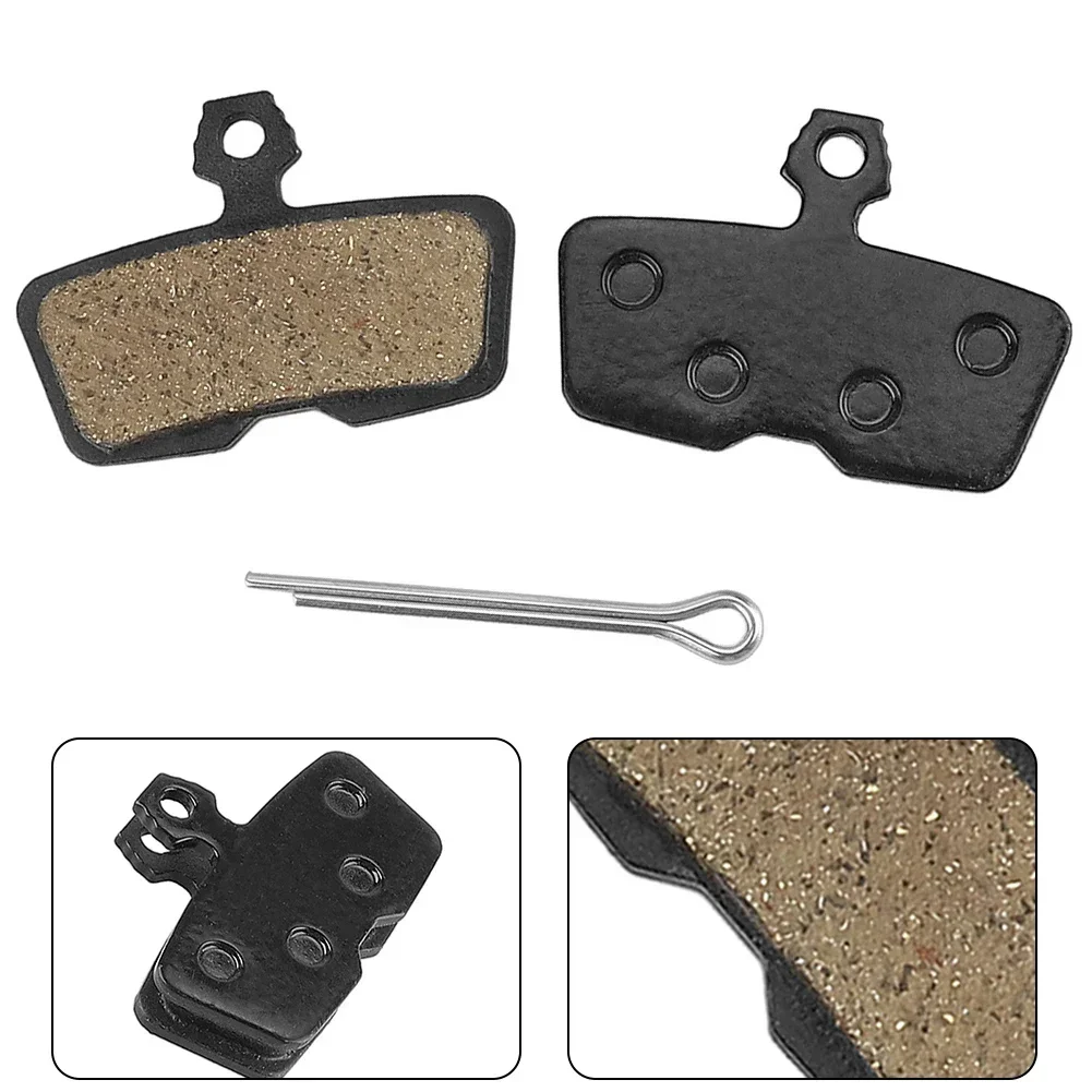 Semi Metal Disc Brake Pads 1 Pair 40*28.5*4mm Accessories Black For-AVID For-CODE R(2011 To 2014) Mountain Bicycle