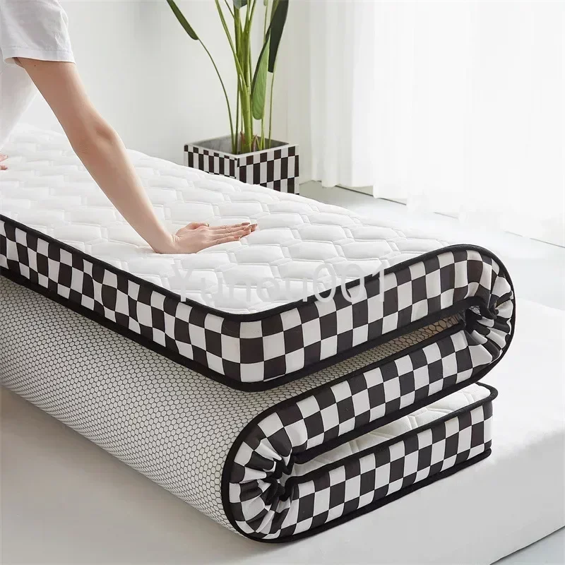 Natural Latex Mattress, High-density Memory Foam Filling, Comfortable and Breathable Tatami