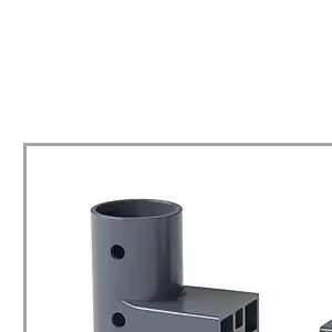 Adjustable Aluminum Alloy Mounting Bracket Tube Adapter For Starlink For Gen3 For V3 RV Ladder Rack Roof Pole Clamp For Satellit