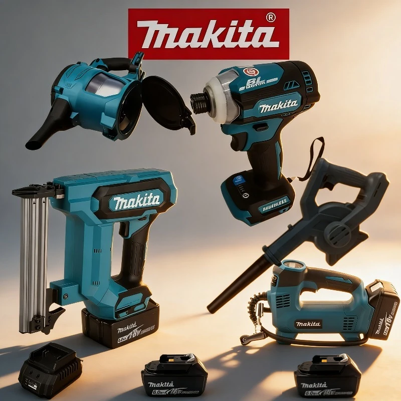 

Аккумуляторный бесщеточный ударный шуруповерт Makita различных моделей, портативная электрическая сабельная пила