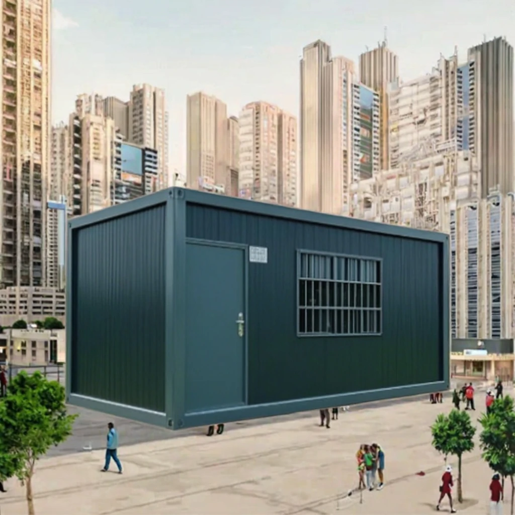 20ft Detachable Mobile Container House Quick Assembly for Residential Hotel Use Movable Features Kitchen Living Room School