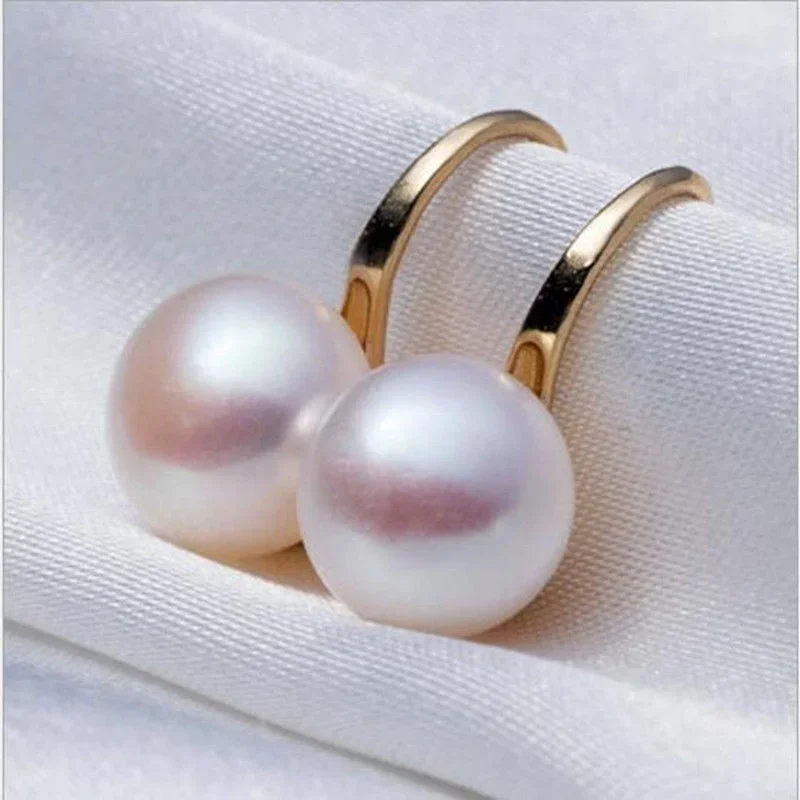 Delysia King Simplicity Women Inlaid Pearl Earing Indie Hipster Versatile Personality Earings Studs