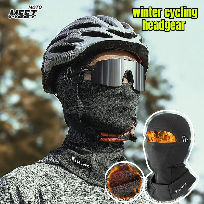 

New Winter Warm Tactical Balaclava for Cycling Hiking Hat Motorcycle MTB Full Face Windproof Mask Thermal Sport Gear