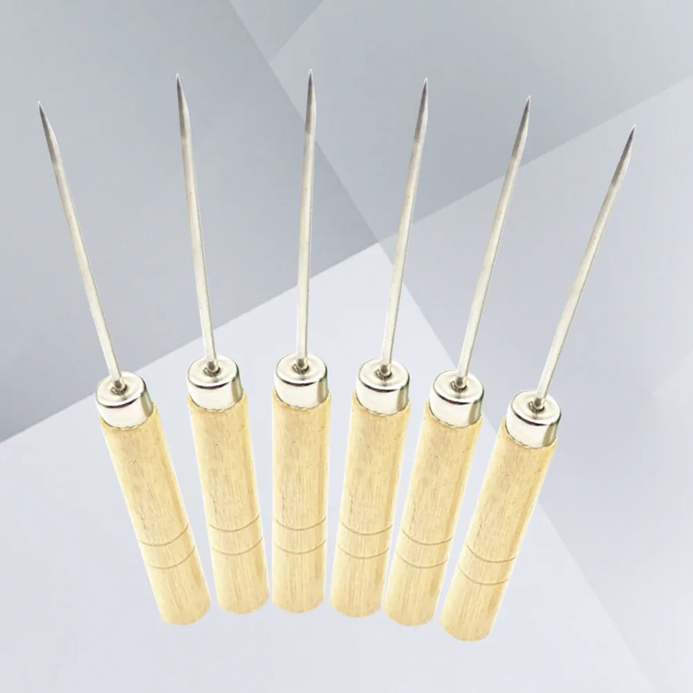 Juego de 10 herramientas de grabado con mango de madera, ideales para restauración de artefactos, limpieza profunda y eliminación de residuos de pulpa, portátiles