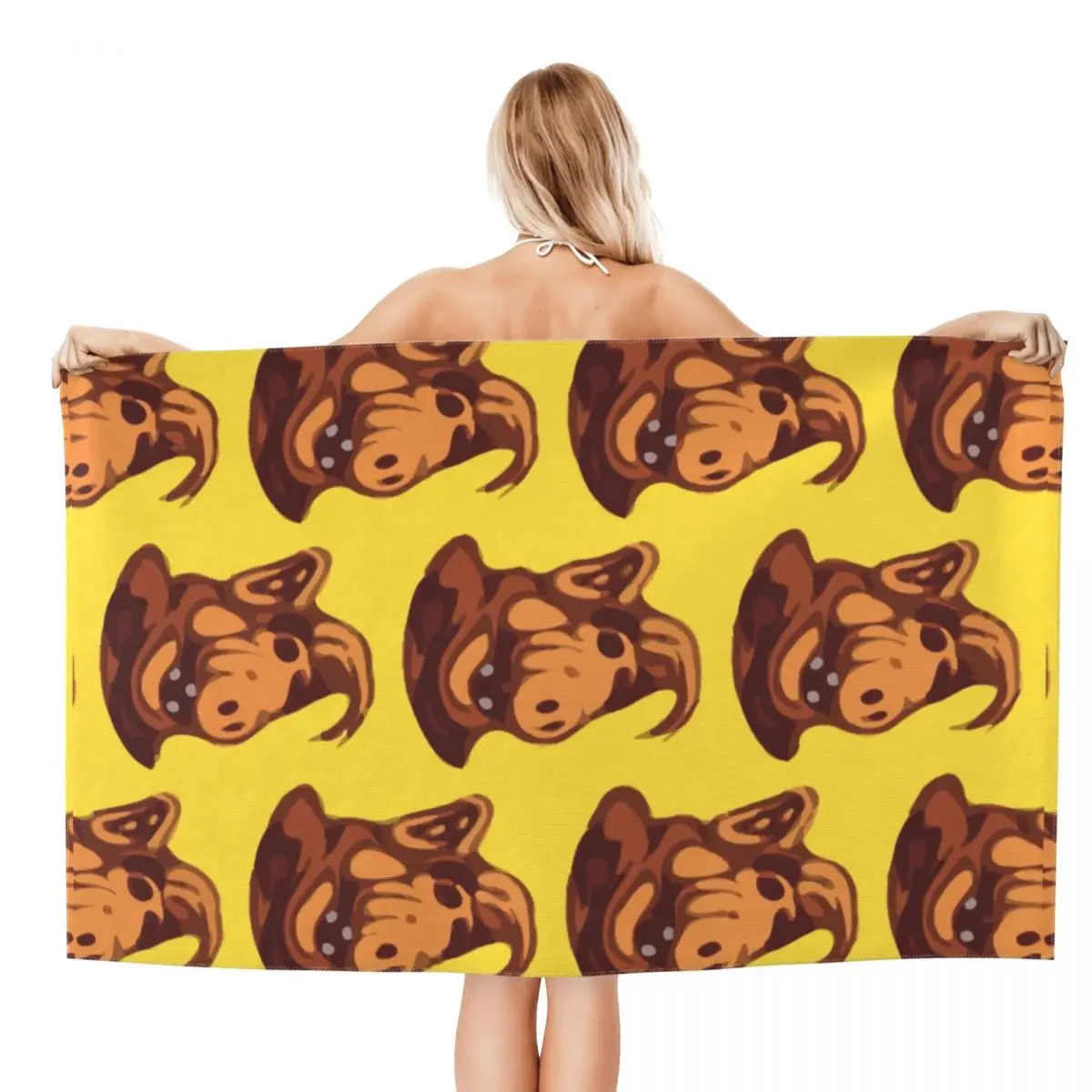 Remember Alf Alien Life Form Bath Beach Towel Microfiber Sci Fi Tv Show Travelling Swimming Camping Towels