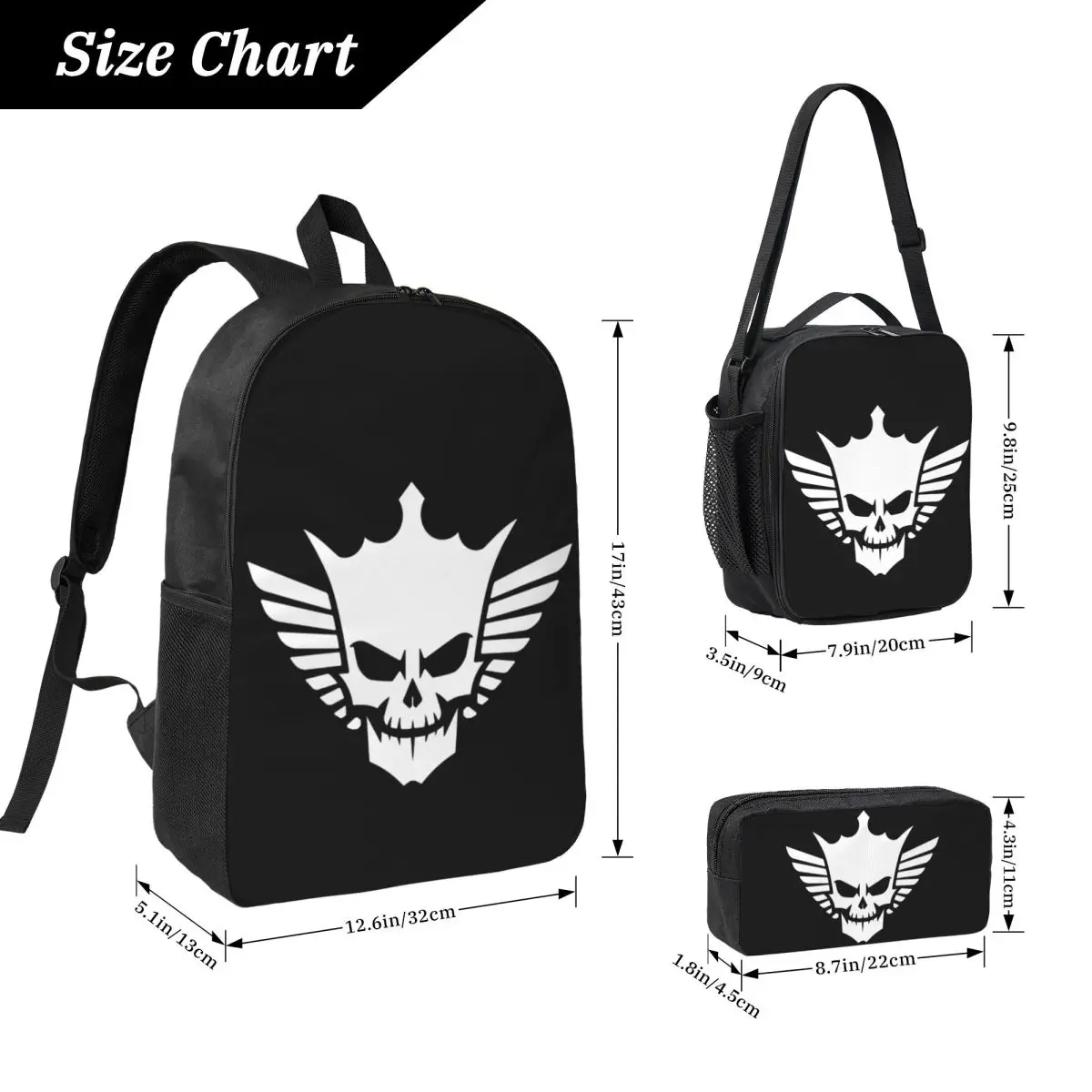 Mochila Cody Rhodes Mes para estudiantes, niños y niñas, mochila escolar, bolsos de hombro para ordenador portátil, bolsa de almuerzo con aislamiento de 3ps, estuche para lápices