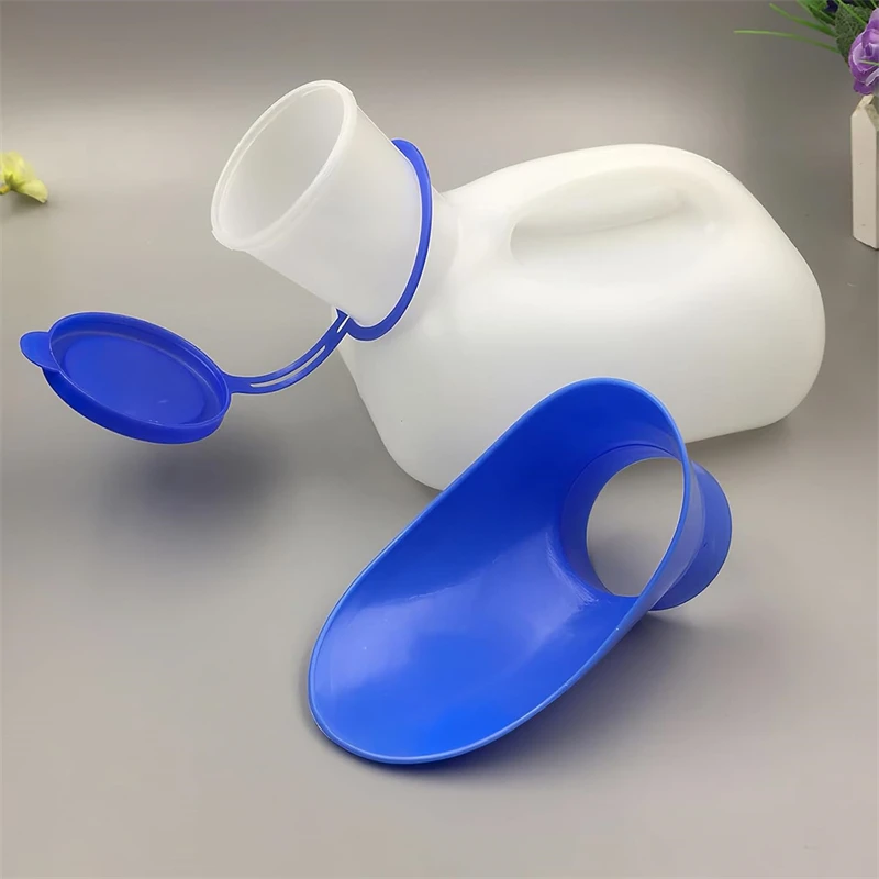 Portable 1L Unisex Female Urinal Toilet Urine Urination Device Bottle  Outdoor Camping Travel Tool Tent Emergency Closestool