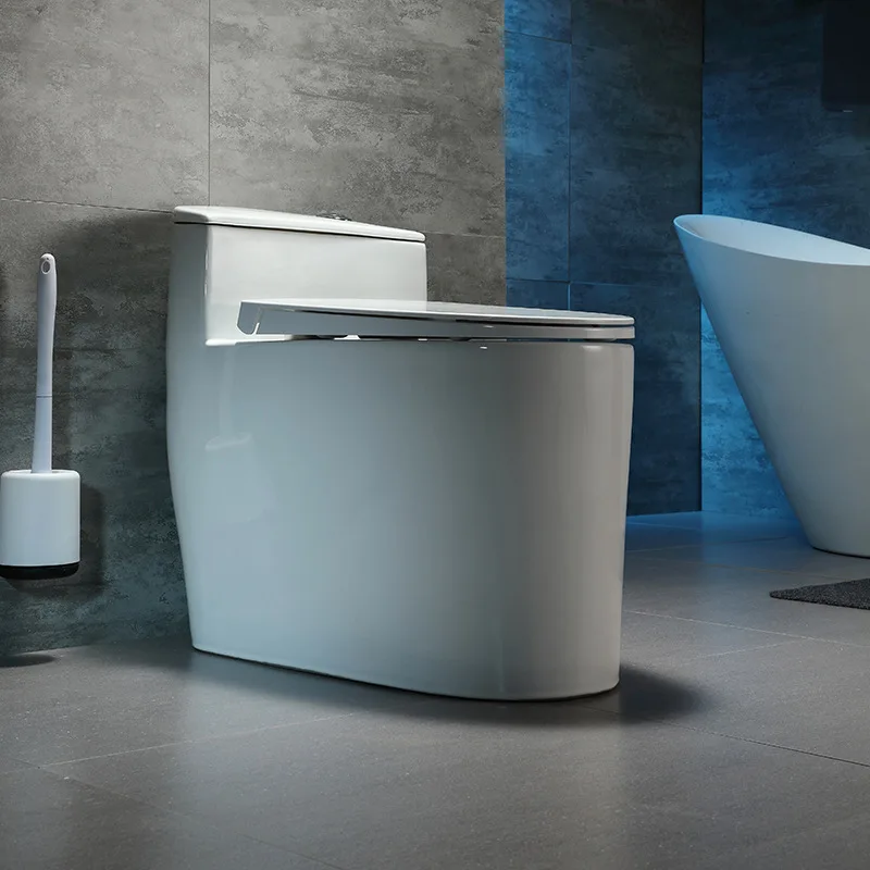 New Personalized Ceramic Toilet Jet Siphon Toilet One-piece Small Apartment Toilet