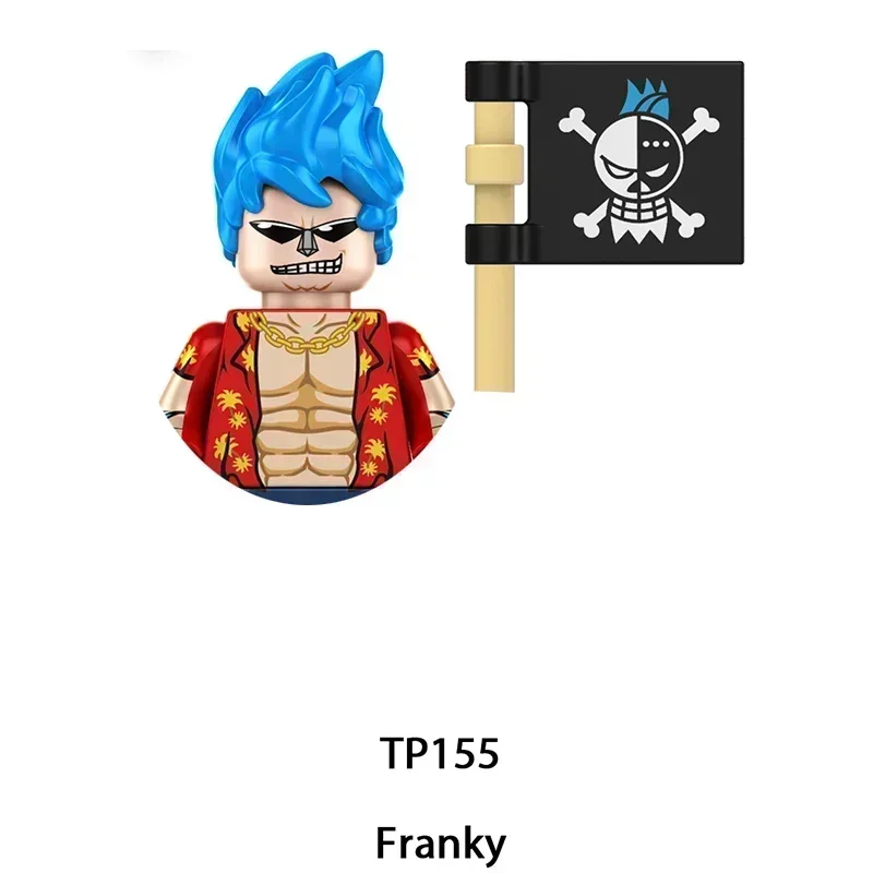Gran oferta de ladrillos de Anime japonés, rompecabezas Compatible, juguetes de modelos para montar, regalos para niños, bloques de construcción Luffy Zorro Sanji Ace Marco
