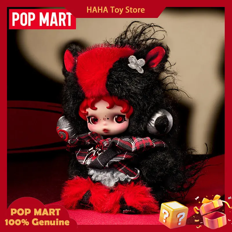 

Popmart Have A Good Run Series Plush Blind Box Toy Popmart New Year Product Labubu Crybaby Hirono Kids New Year Gift Toy