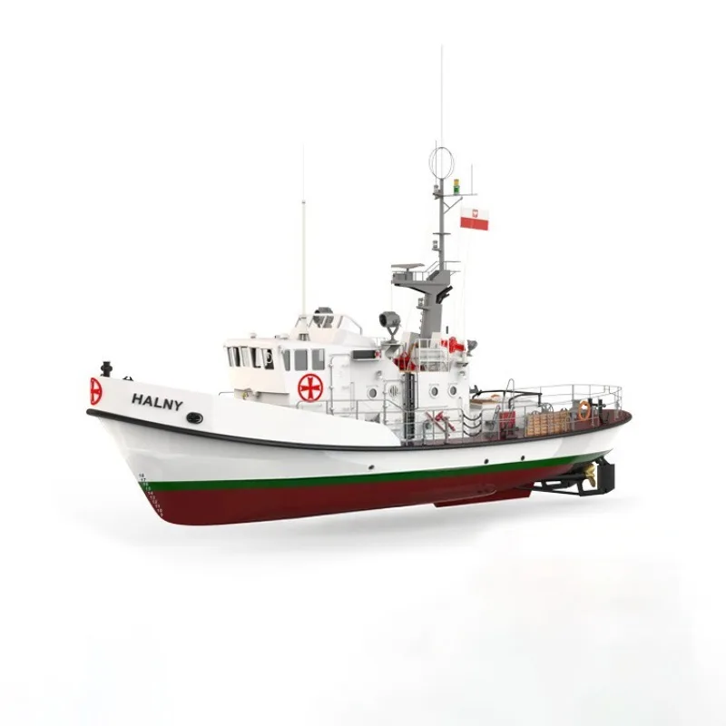 

Remote Control Boat 1/50 Harry Sea Rescue RC Boat Dual Motor Remote Control Boat Kit Adult Toy Model