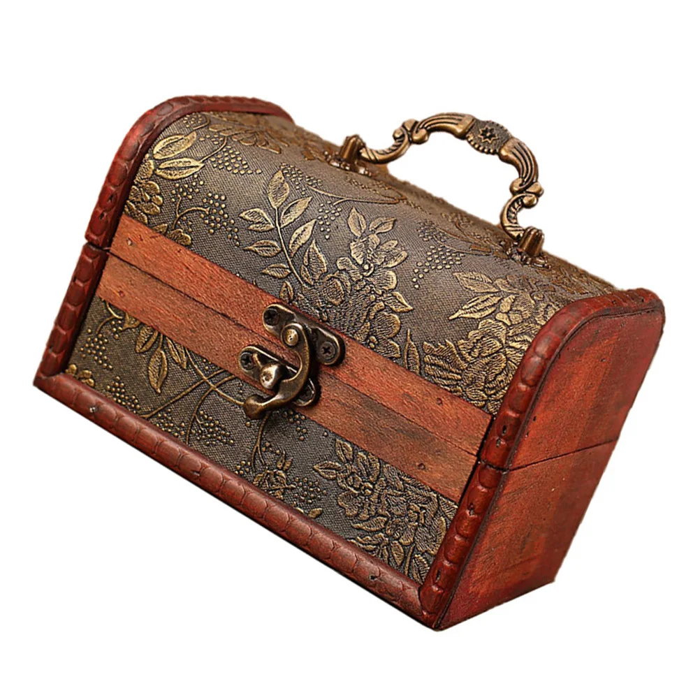 

Деревянный ящик для хранения, большой синий винтажный настольный органайзер для мелочей, книг, фруктов, украшения одежды, домашний интерьер, фотография