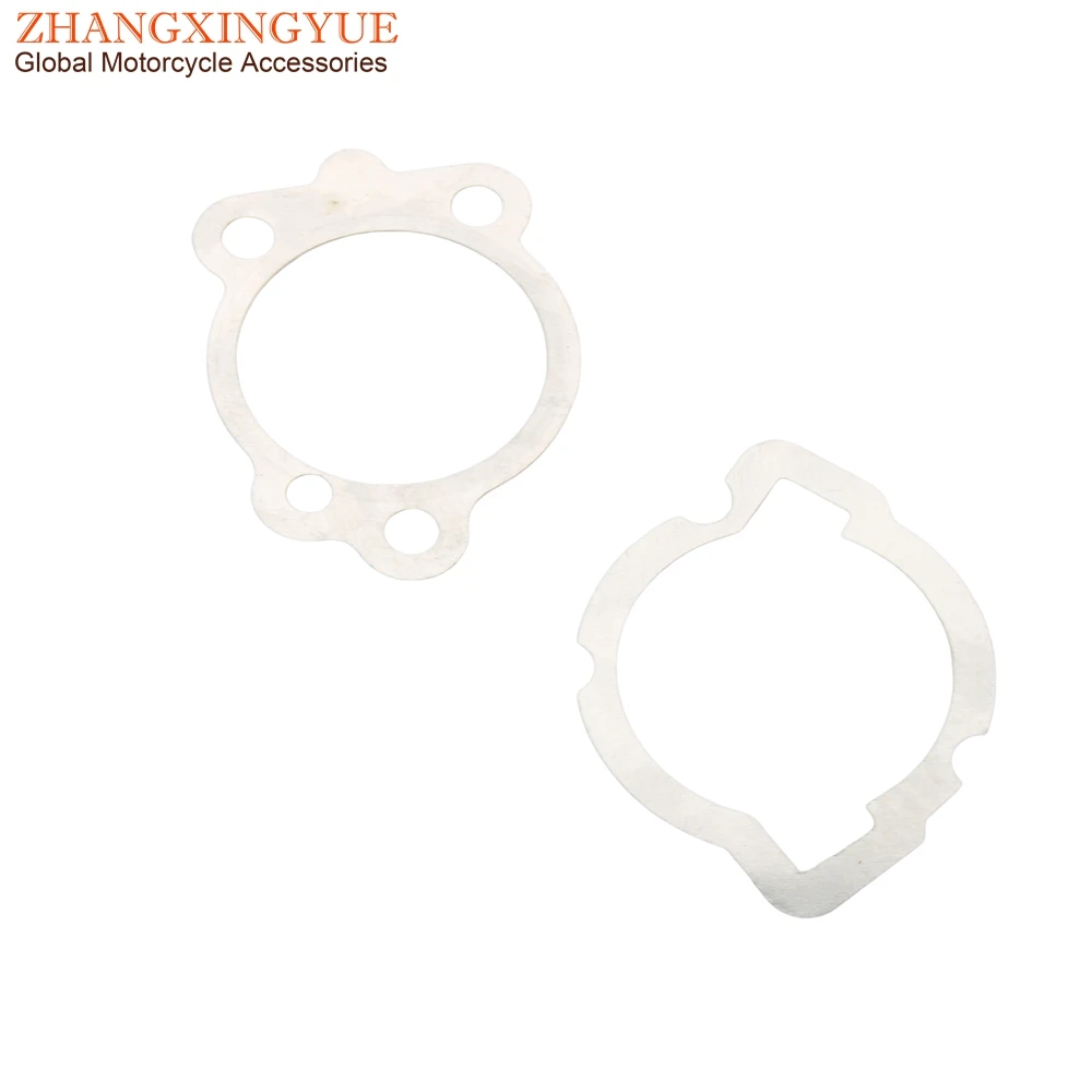 65cc Cylinder Gasket Set Top End for Piaggio Ciao Boss 50 Boxer Grillo Si Bravo Ceao 50cc 2-Stroke Engine Parts