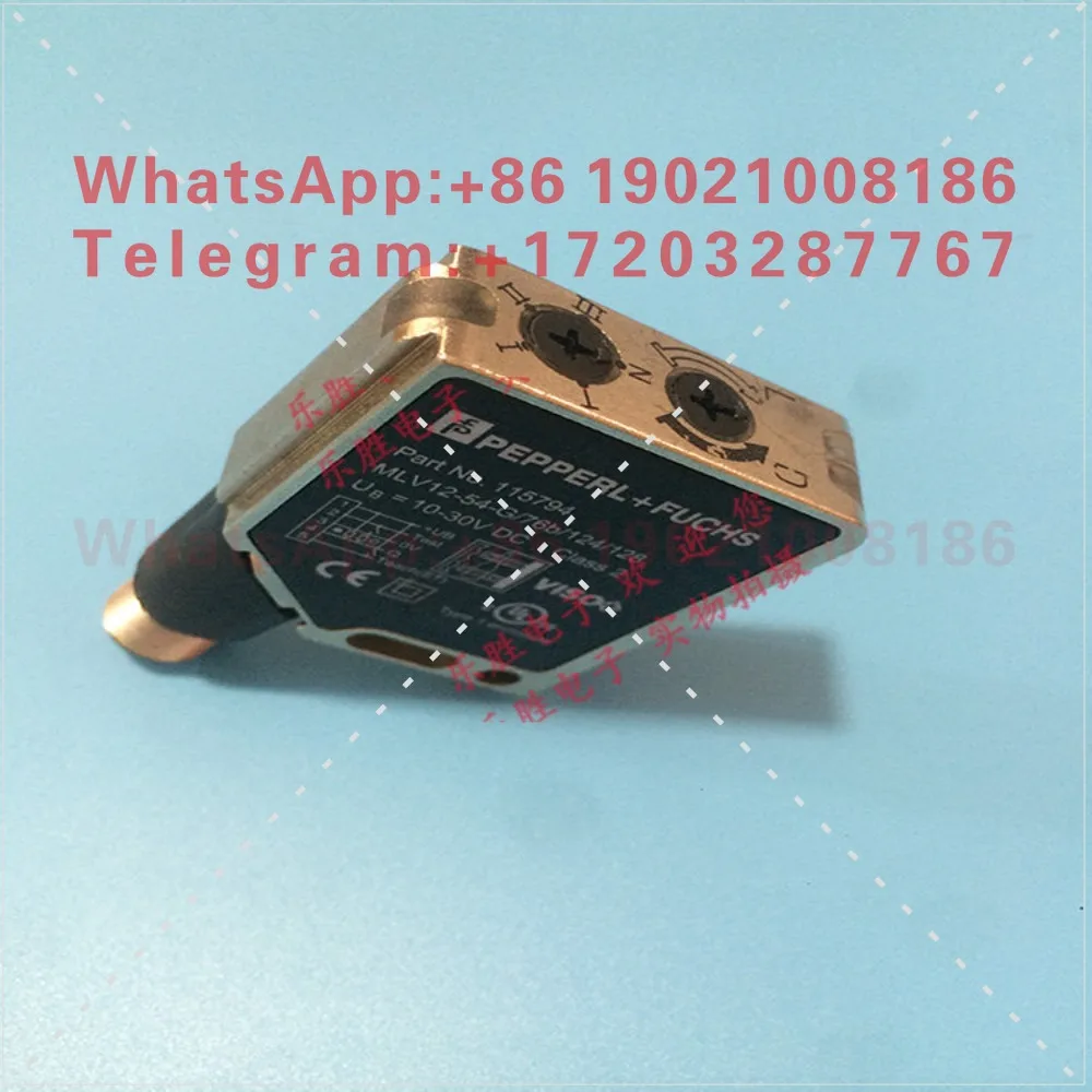 Sensor Fotoeléctrico MLV12-54-G/76B/124/128 P + F/Pepperl + Fuchs MLV12-54-G/32/124