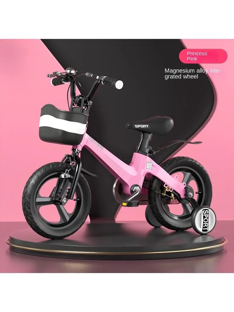AliExpress WOLFACE 2022 Children's Bicycle 2-4-6-7 Years Old Baby Bicycle 5 Years Old Children Light Bicycle Magnesium Alloy Children's Car