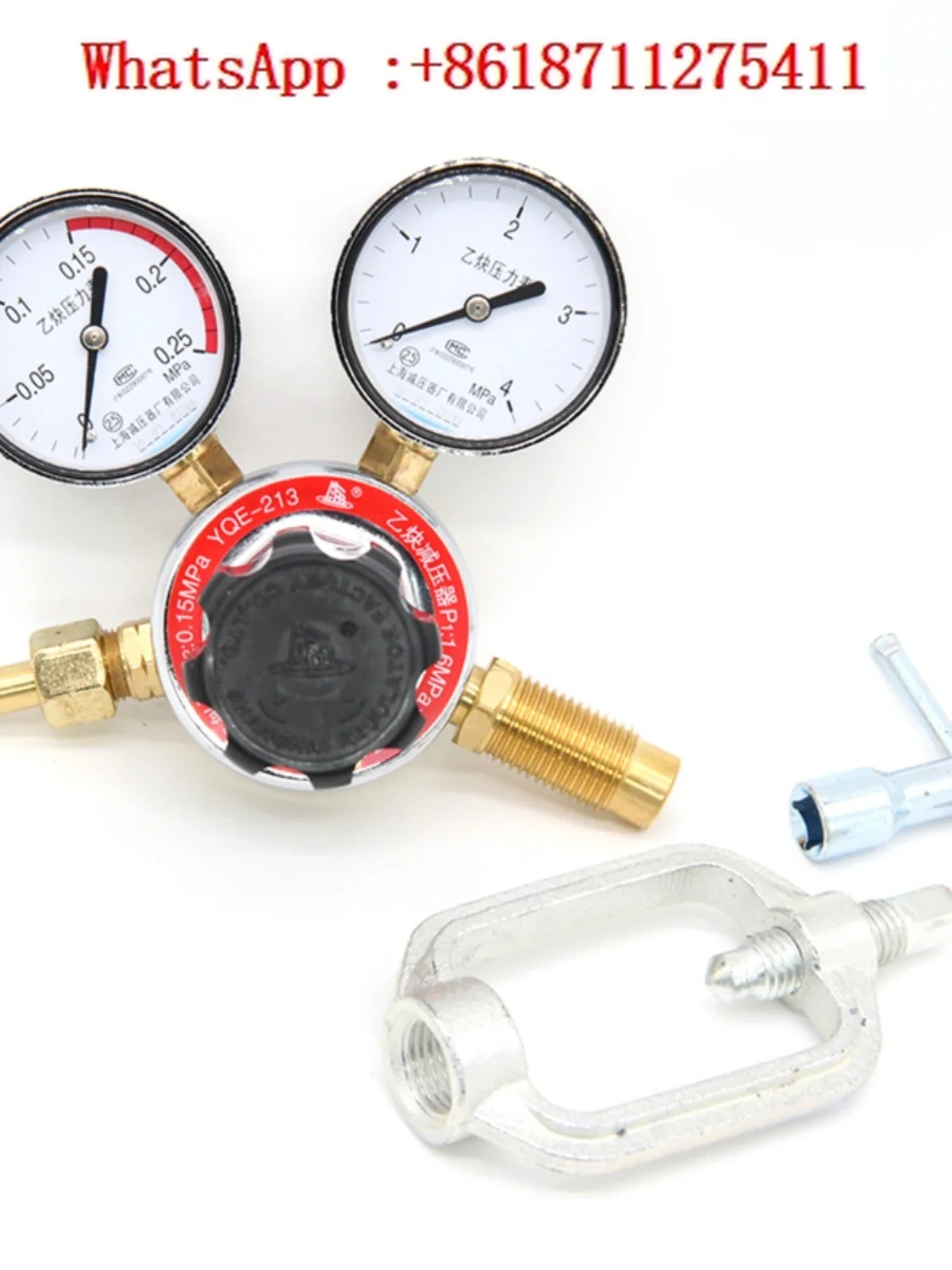 YQE-213 acetylene pressure reducer gas cylinder pressure reducing valve pressure gauge