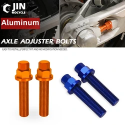 Rear Axle Blocks Chain Adjuster Bolt For 125-450 SX SXF 250-530 EXC EXC-F XC XCF XCW 125-690 SXS SMC R ENDURO R 2007 2008 -2021