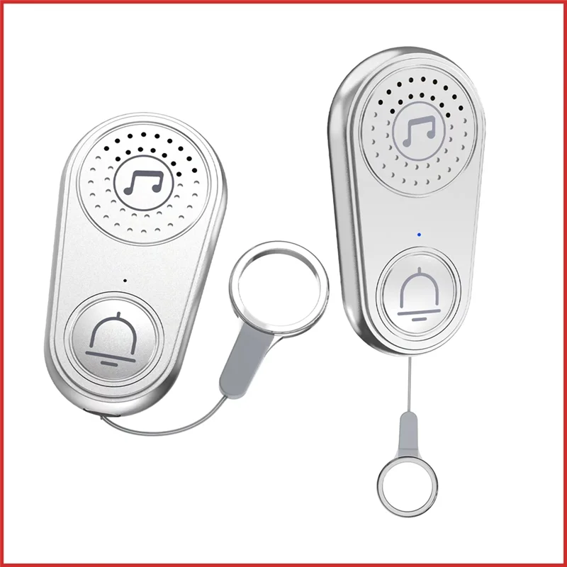 ABZZ-système d'interphone de sonnette de bouton d'appel sans fil pour la Communication d'enfant âgé handicapé