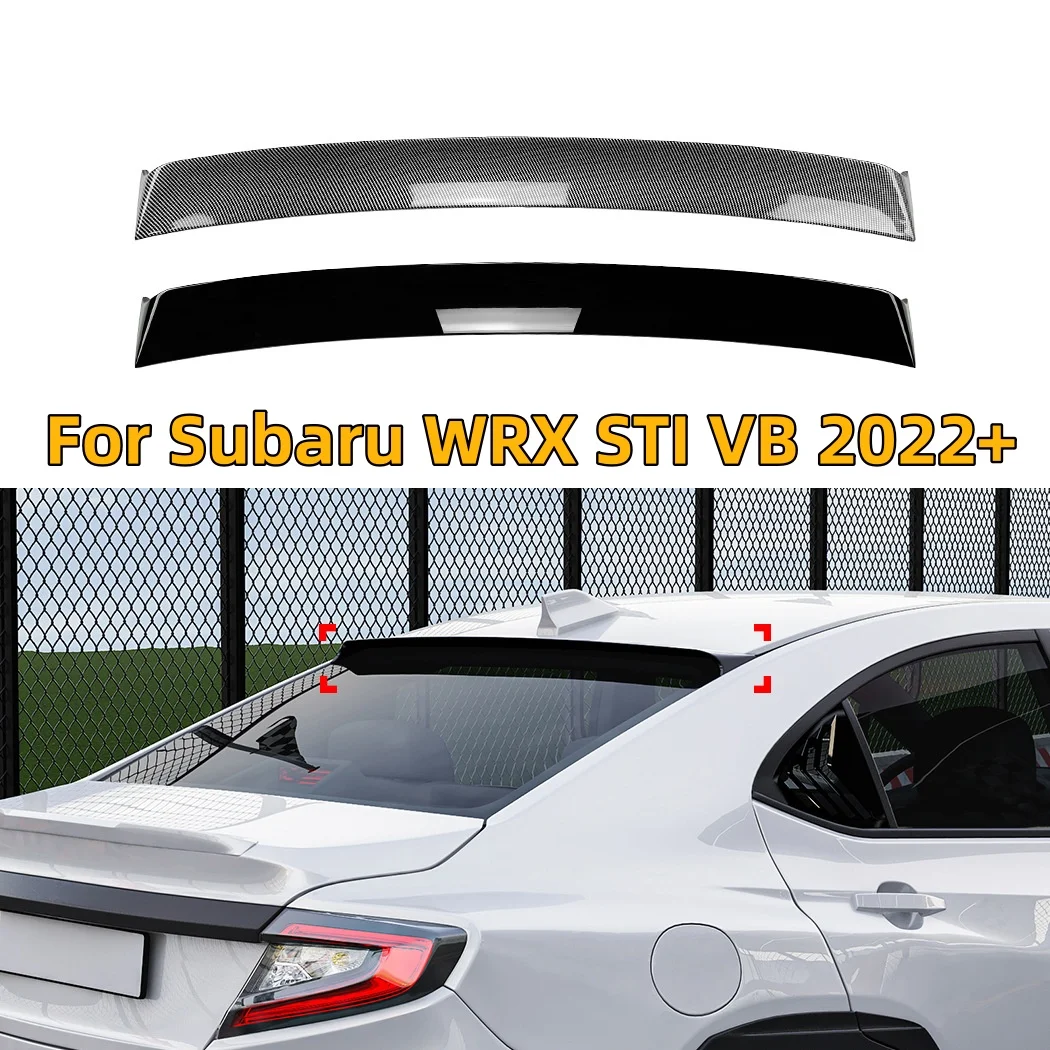 Heckspoiler Dachspoiler Kofferraumspoiler Splitter für Subaru WRX STI VB 2022 2023 2024 2025+ Exterieur-Modifikation Schutz Karosserie-Kit
