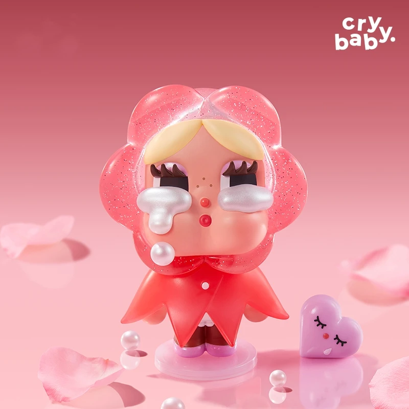 Crybaby-ビニールブラインドボックス,crying for loveシリーズ,卓上装飾,PVCモデル,エレベーターおもちゃギフト,本物,ファッショントレンド,新しい