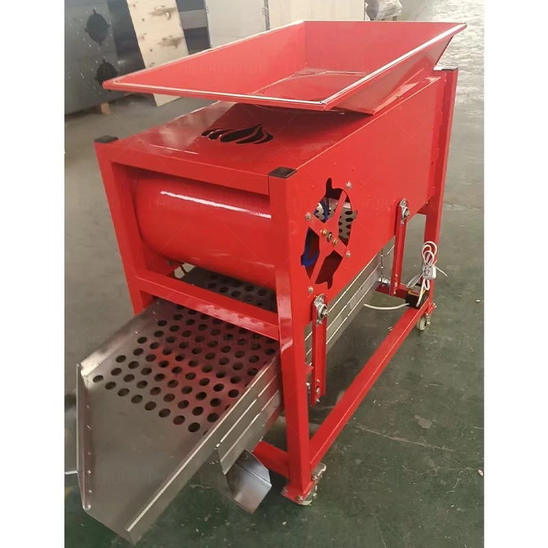 New type large-capacity garlic splitting machine for drying, peeling and sorting together