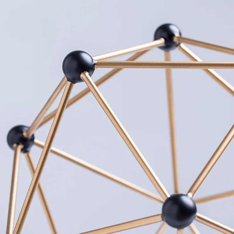 Creative wrought iron galaxy ornament, home soft decoration, metal crafts, desktop study ornament