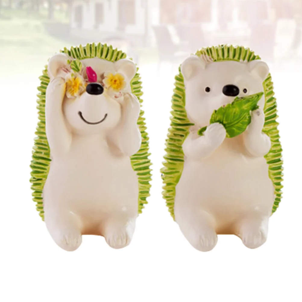 Hemoton Kids Toothbrush Holder Wall Mounted Cute Cartoon Hedgehog Shaped Self Adhesive Bathroom Storage Organiser