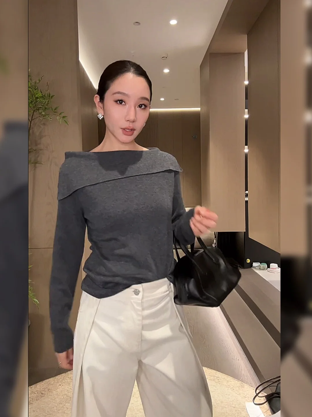 

Женский вязаный топ LiHuiEr Paris Resonance Design Sensation: теплый шерстяной джемпер с длинным рукавом, стандартный крой