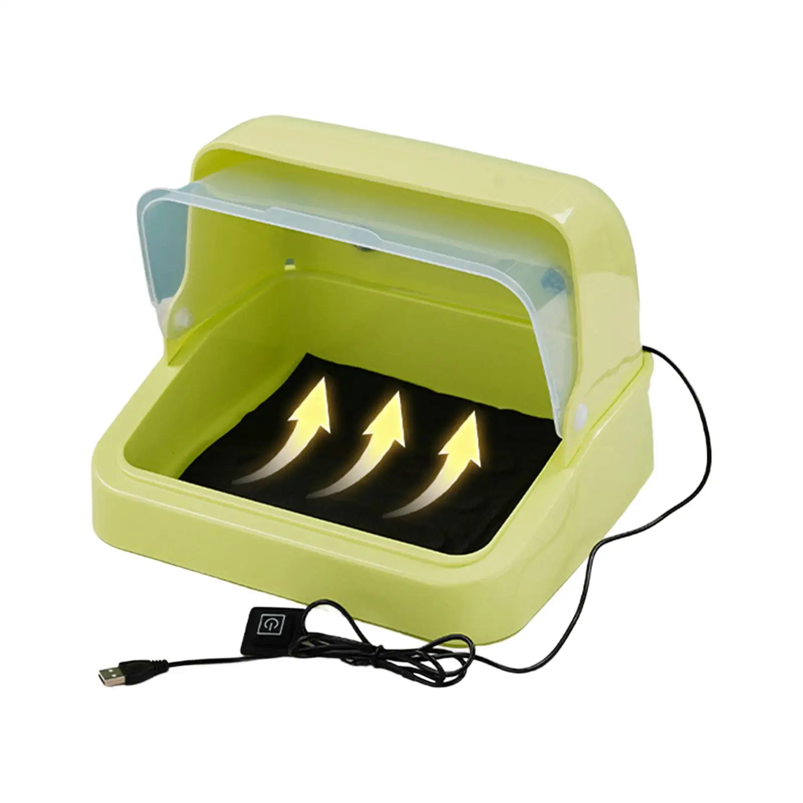 

Коробка-инкубатор для цыплят со встроенным нагревательным элементом, клетка для разведения домашней птицы, инкубатор для фермерских хозяйств, для утят, попугаев, перепелов, ящериц, индеек