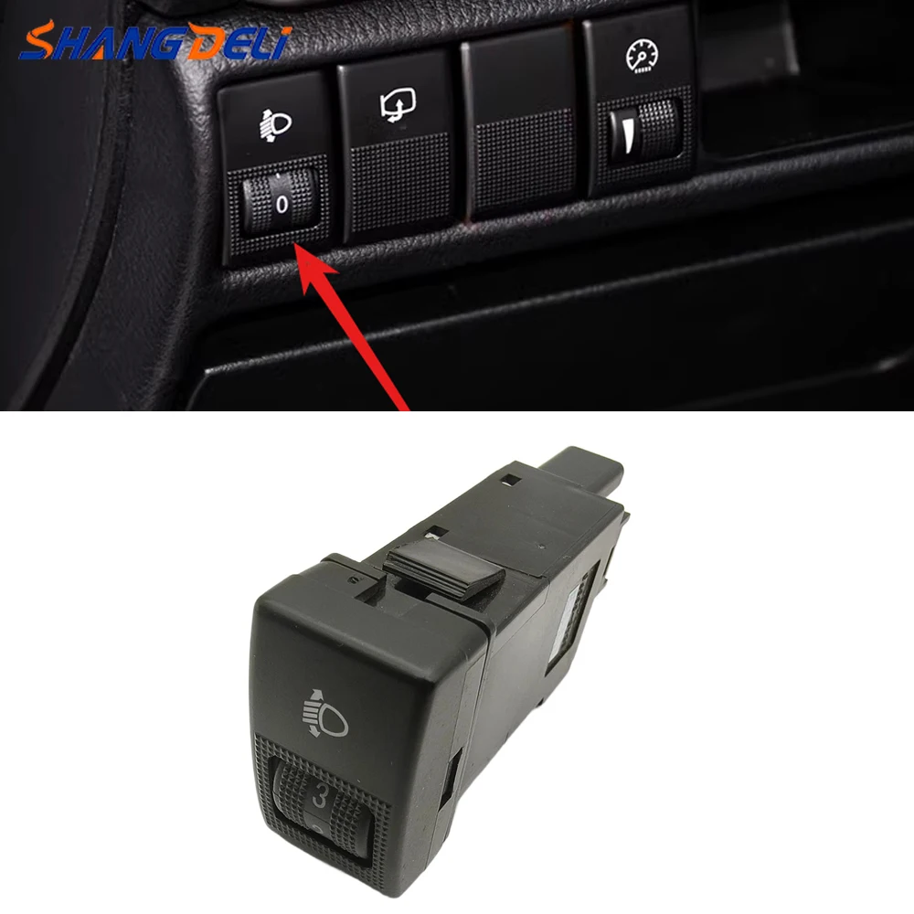 Car Headlight Adjustment Control Switch Adjustable Switch Button Suitable For Mazda M6 Besturn B70