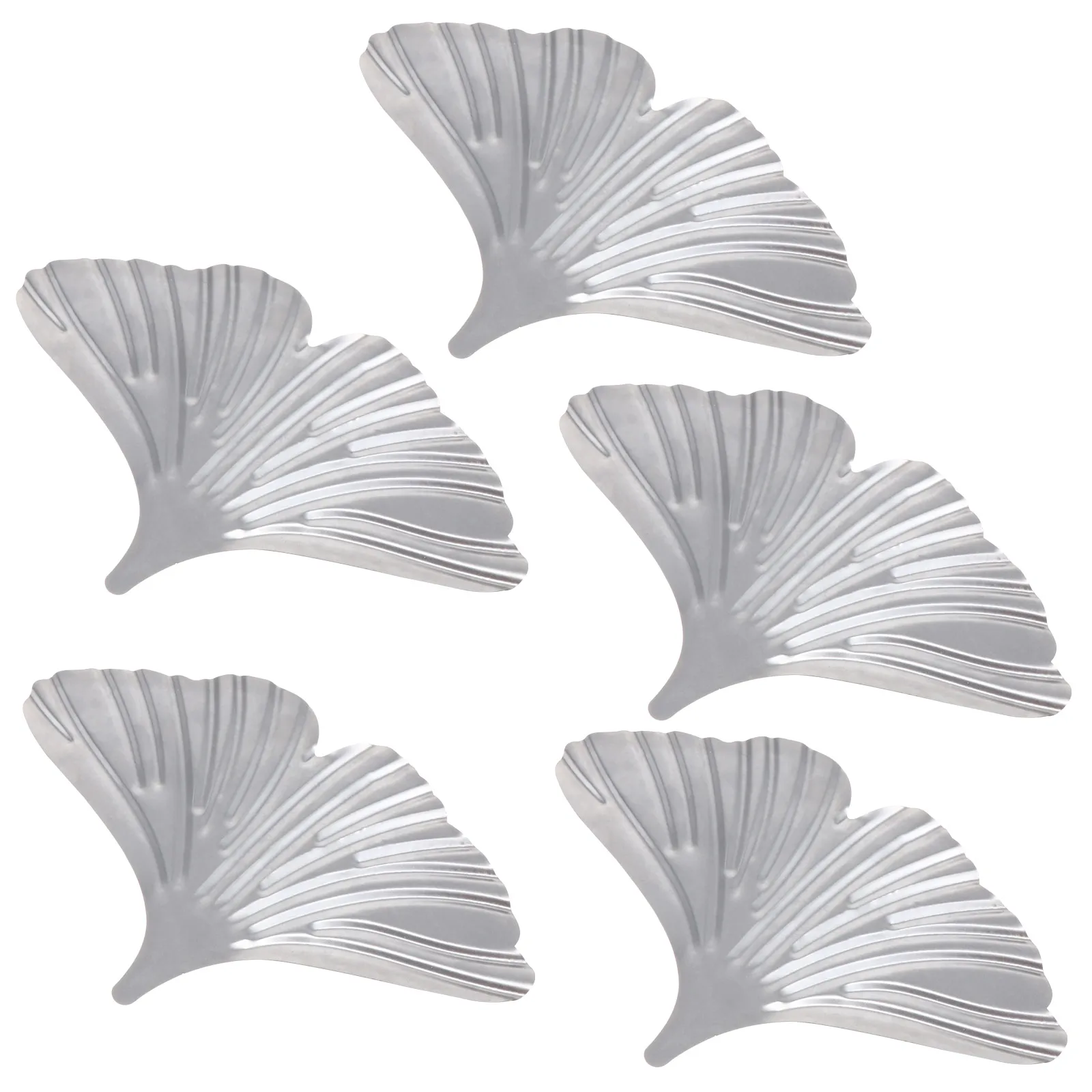 

2pcs Leaf Decoration Metal Iron Retro Household Ornament Corrosion Resistant Sturdy Home Kitchen Office Decor Table Desktop