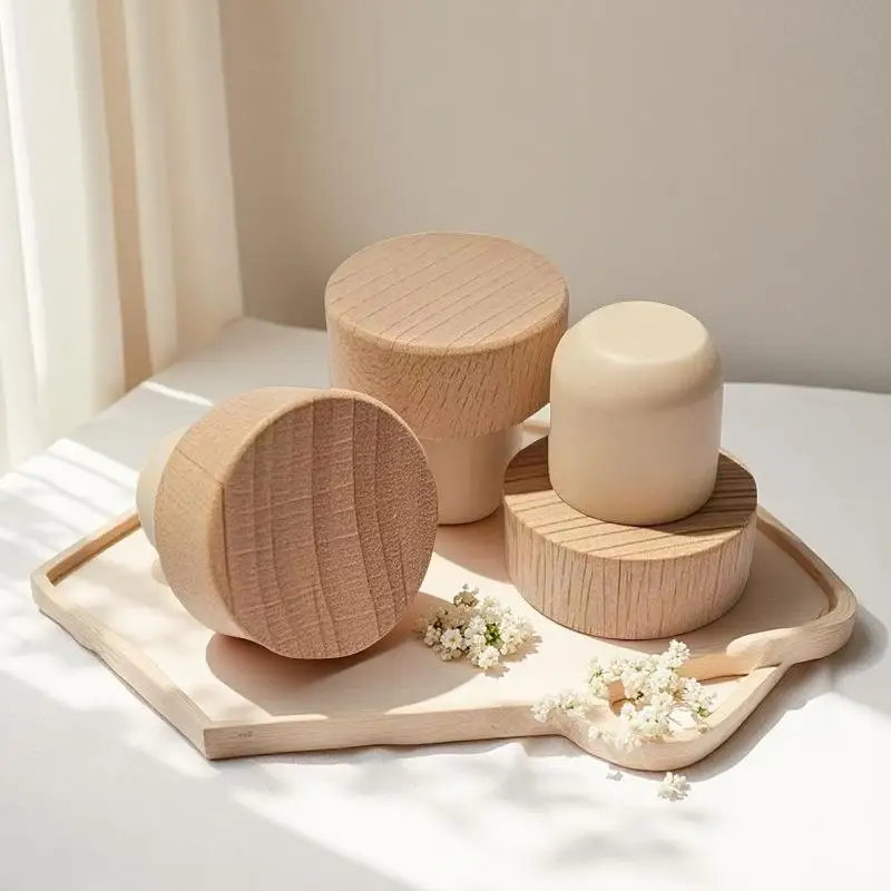 Universal Wine Bottle T Cork Stopper Reusable Wooden Rubber Plug Durable Bar Tool For Daily Wine Sealing And Decoration