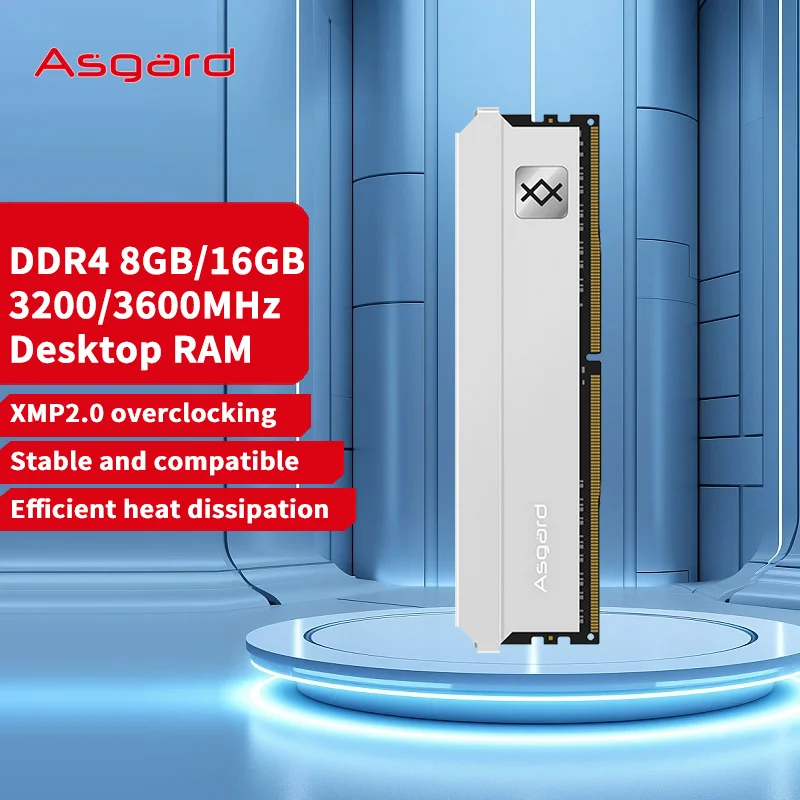 Asgard DDR4 Ram memory ddr4 8GB 16GB 32GB 3200MHz  ram ddr4  for  desktop Udimm