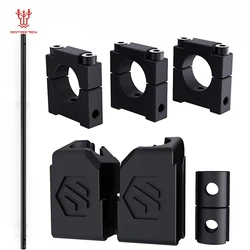 Bigtreetech Chaoticlab Voron Koolstofvezel X-As Kit Vezel Ronde Buis Geleideprofiel Voor Voron2.4 R2 Mgn12 Model Gids Printer