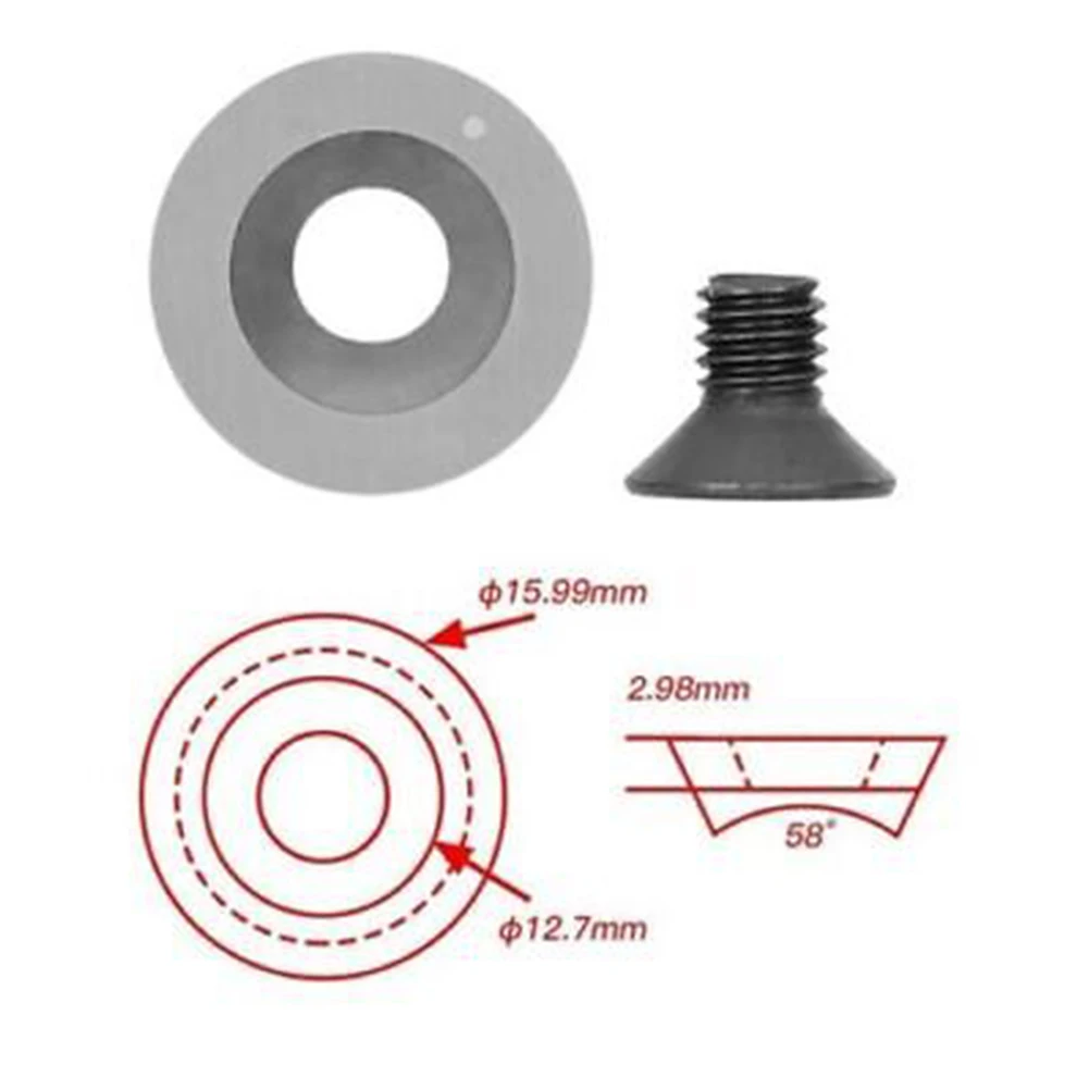10x Carbide Tips Inserts Blades For Chisel Cutter Wood Turning Lathe Holder-Tool Carbide Tips Inserts Blade Cutter Lathe Turning