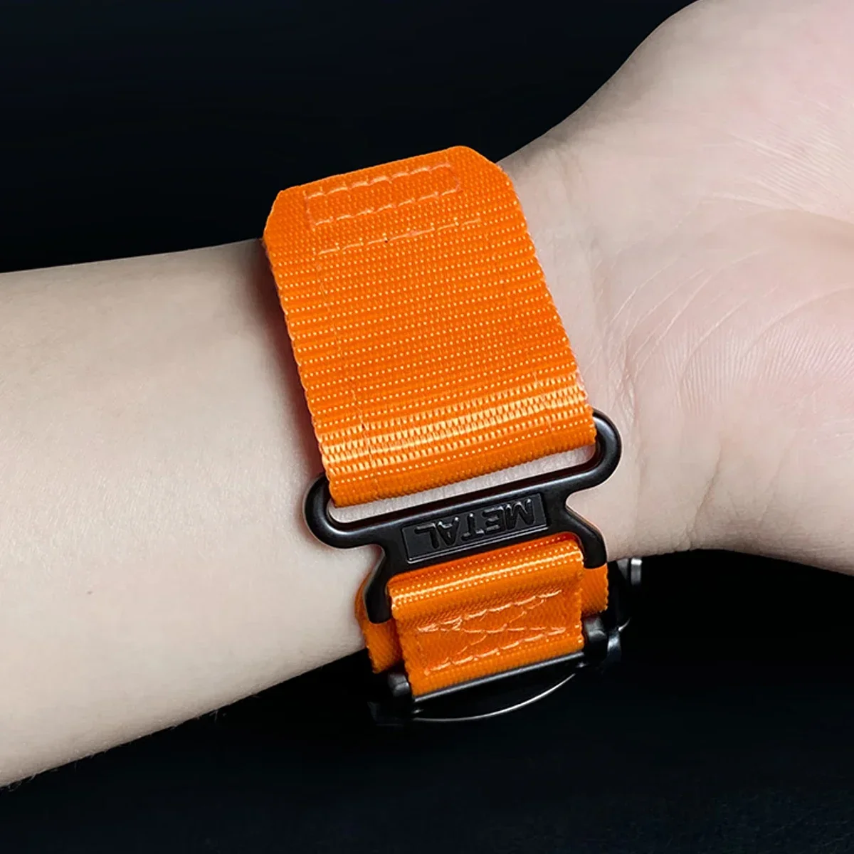 Tactical Nylon Loop Strap for Samsung Galaxy Watch 9/8 40 44mm 8Classic 46mm Sports Bracelet for Galaxy Watch Ultra 2026 47mm