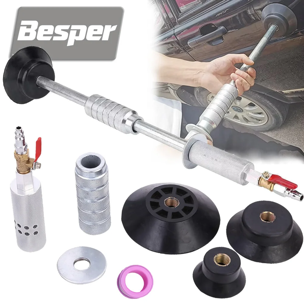 Auto Body Repair Suction Cup Air Pneumatic Car Dent Puller Slide Hammer Tool Kit High Efficiency Tools For Car Dent Repair